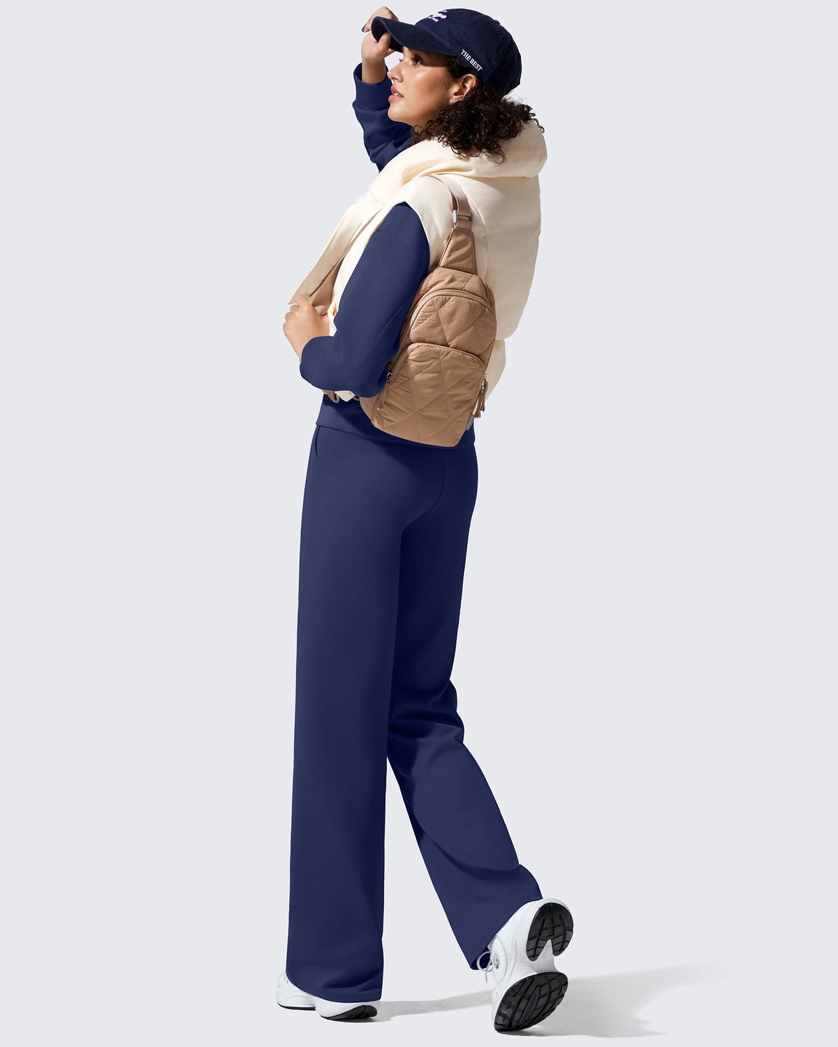 EverGoing Fleece Lined High-Waisted Dressy Pants