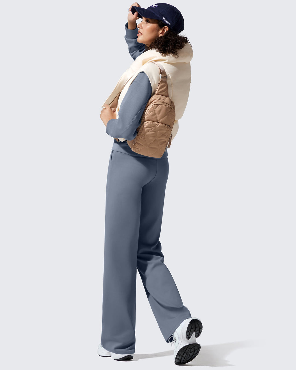 EverGoing Fleece Lined High-Waisted Dressy Pants