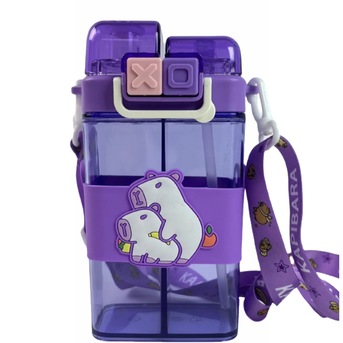Capybara Double Drink Square Bottle