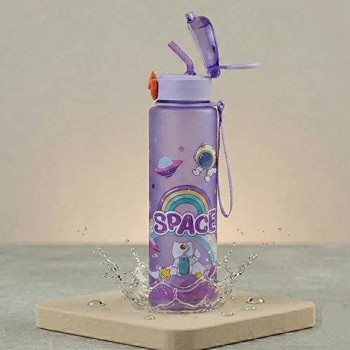 Astronaut Space Station Sipper Water Bottle