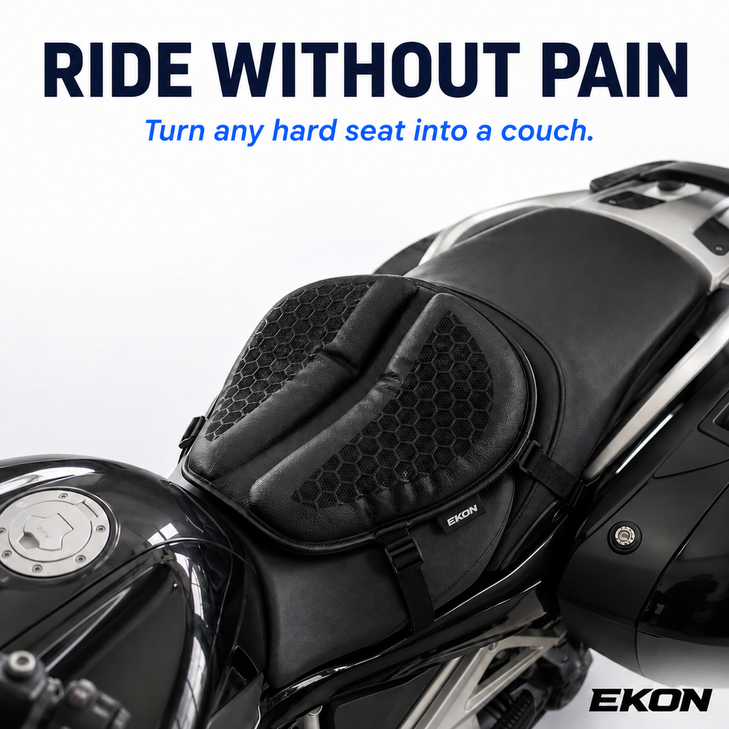 EKON AirGel Seat™ Motorcycle Seat Cushion