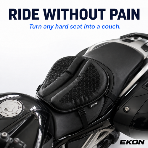EKON AirGel Seat™ Motorcycle Seat Cushion