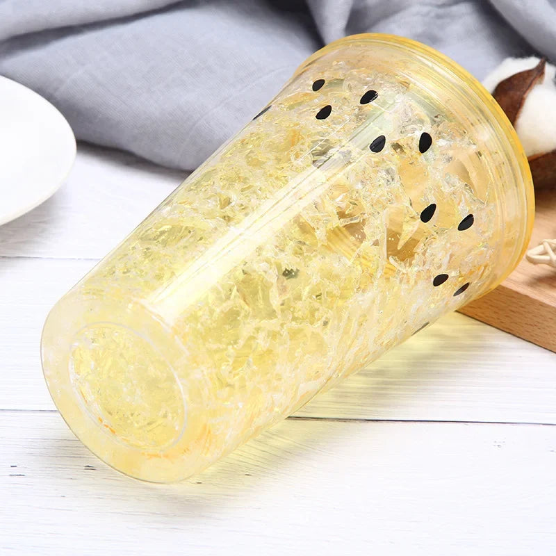 Double Layer Crushed Watermelon Sipper Cup