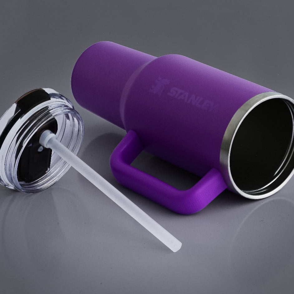 The Quencher ProTour Flip Straw Tumbler With Color Box - Purple