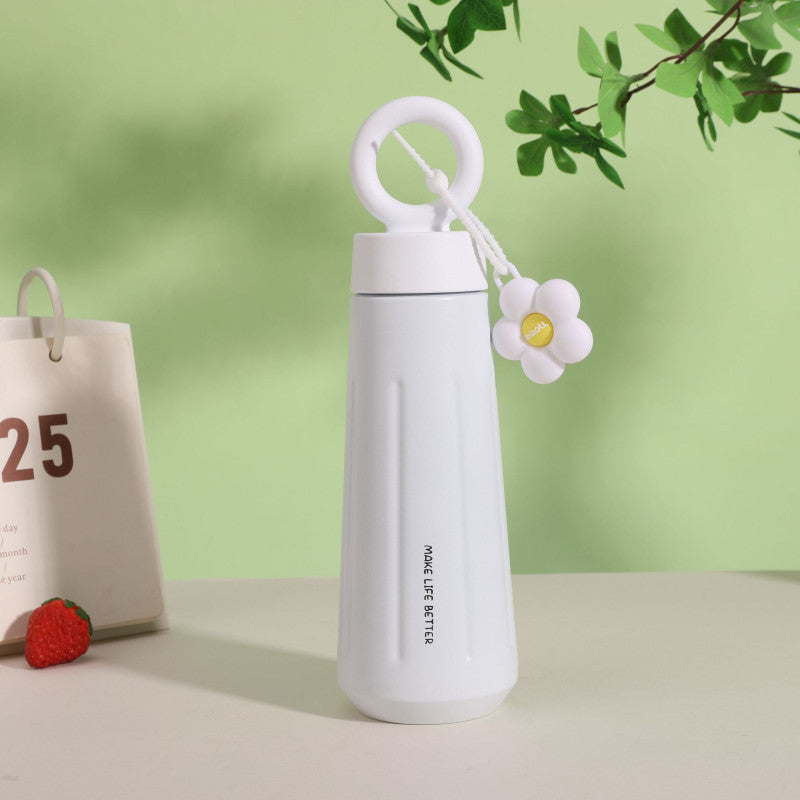 Floral Charm Insulated Water Bottle