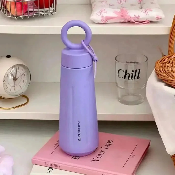 Floral Charm Insulated Water Bottle