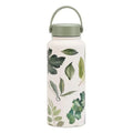 Floral Design Thermal Water Bottle with Handle