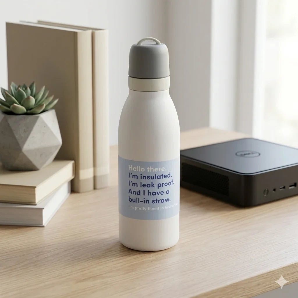 Premium Solid Color Stainless Steel Bottles