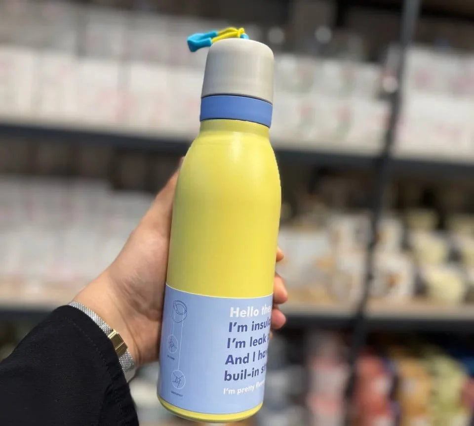 Premium Solid Color Stainless Steel Bottles