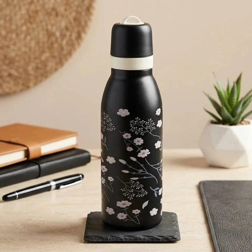 Fresh Floral Design Stainless Steel Bottle