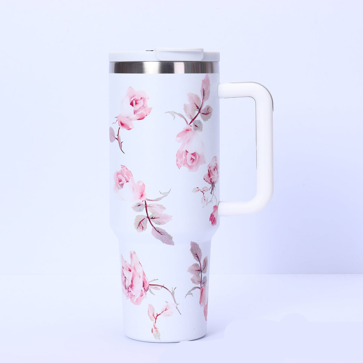 Flower Series Hot & Cold Tumbler with Digital Temperature Display