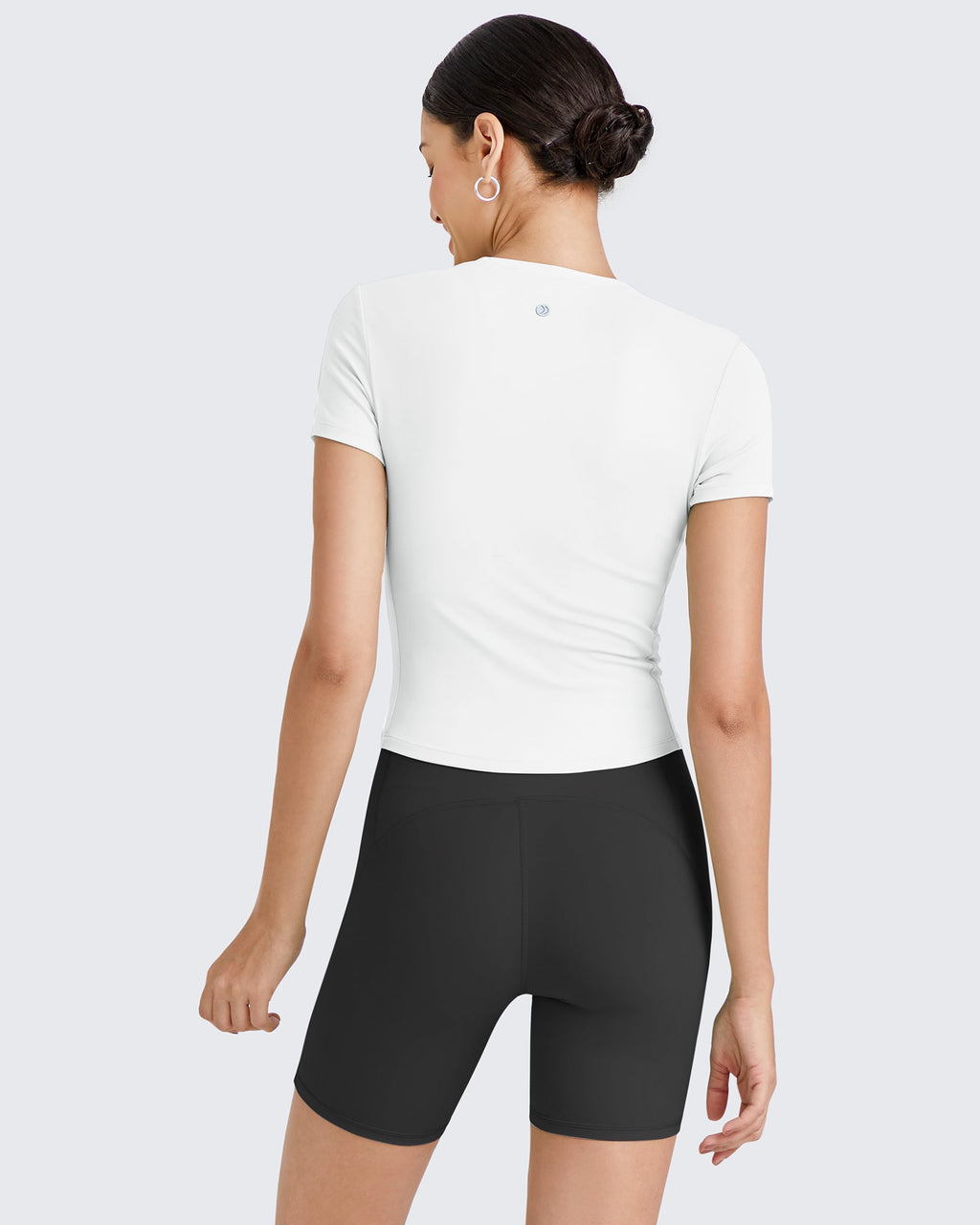 Loose Business Casual Pants + BareFeel Half Zip Slim Fit Tops