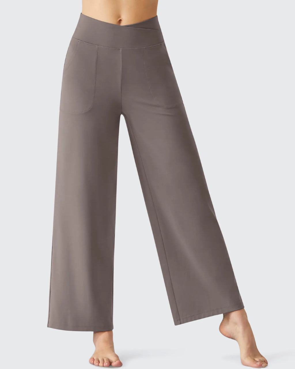 BareFeel High Stretch Ankle Wide Leg Yoga Pants