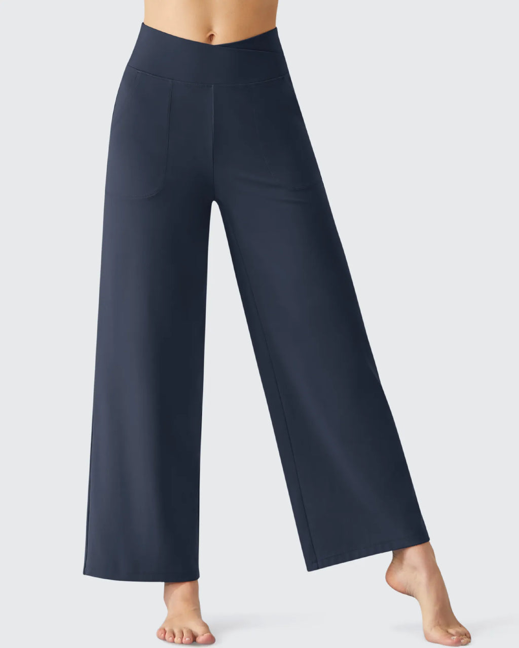 BareFeel High Stretch Ankle Wide Leg Yoga Pants