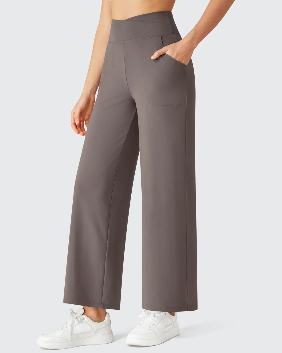 BareFeel High Stretch Ankle Wide Leg Yoga Pants