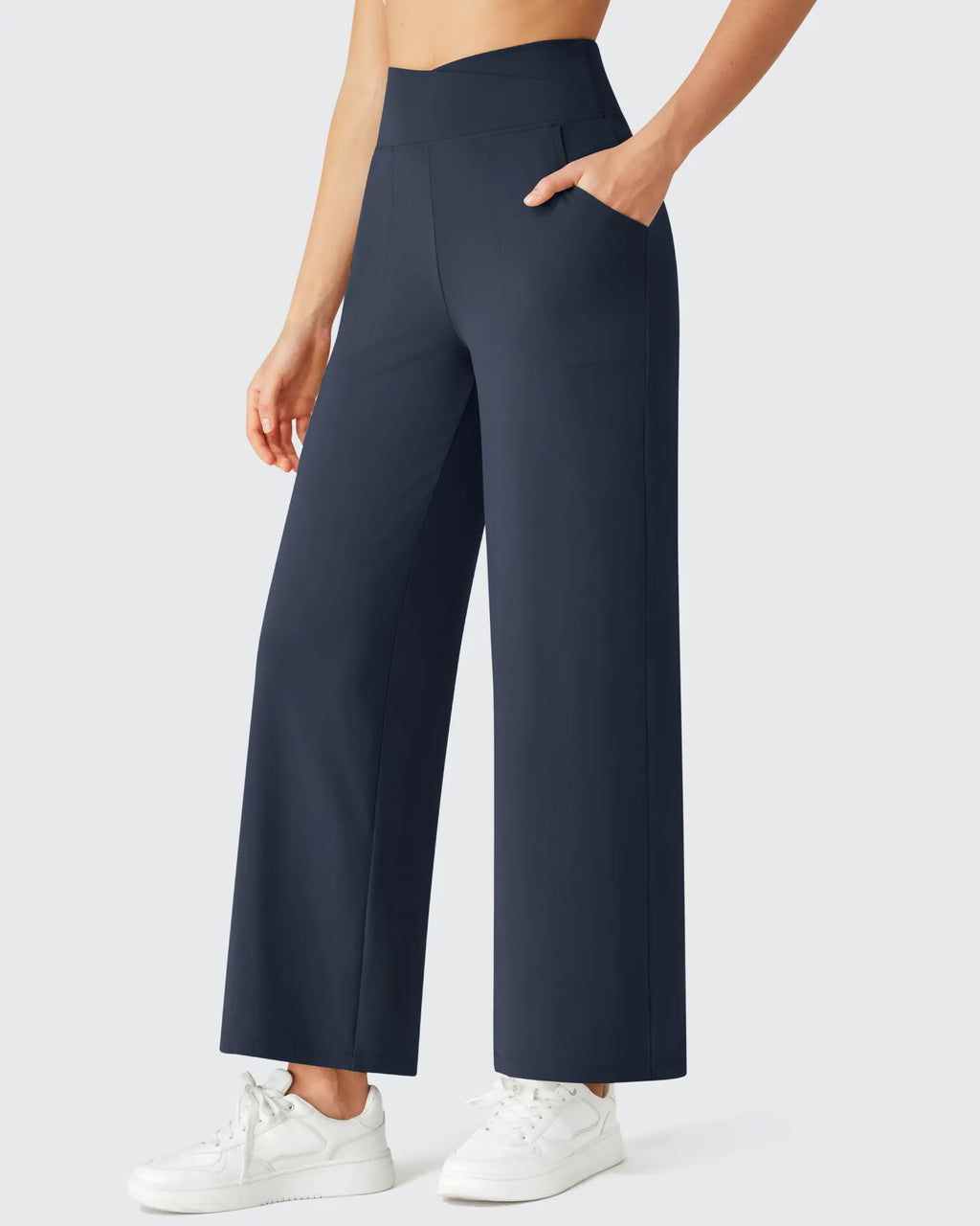 BareFeel High Stretch Ankle Wide Leg Yoga Pants