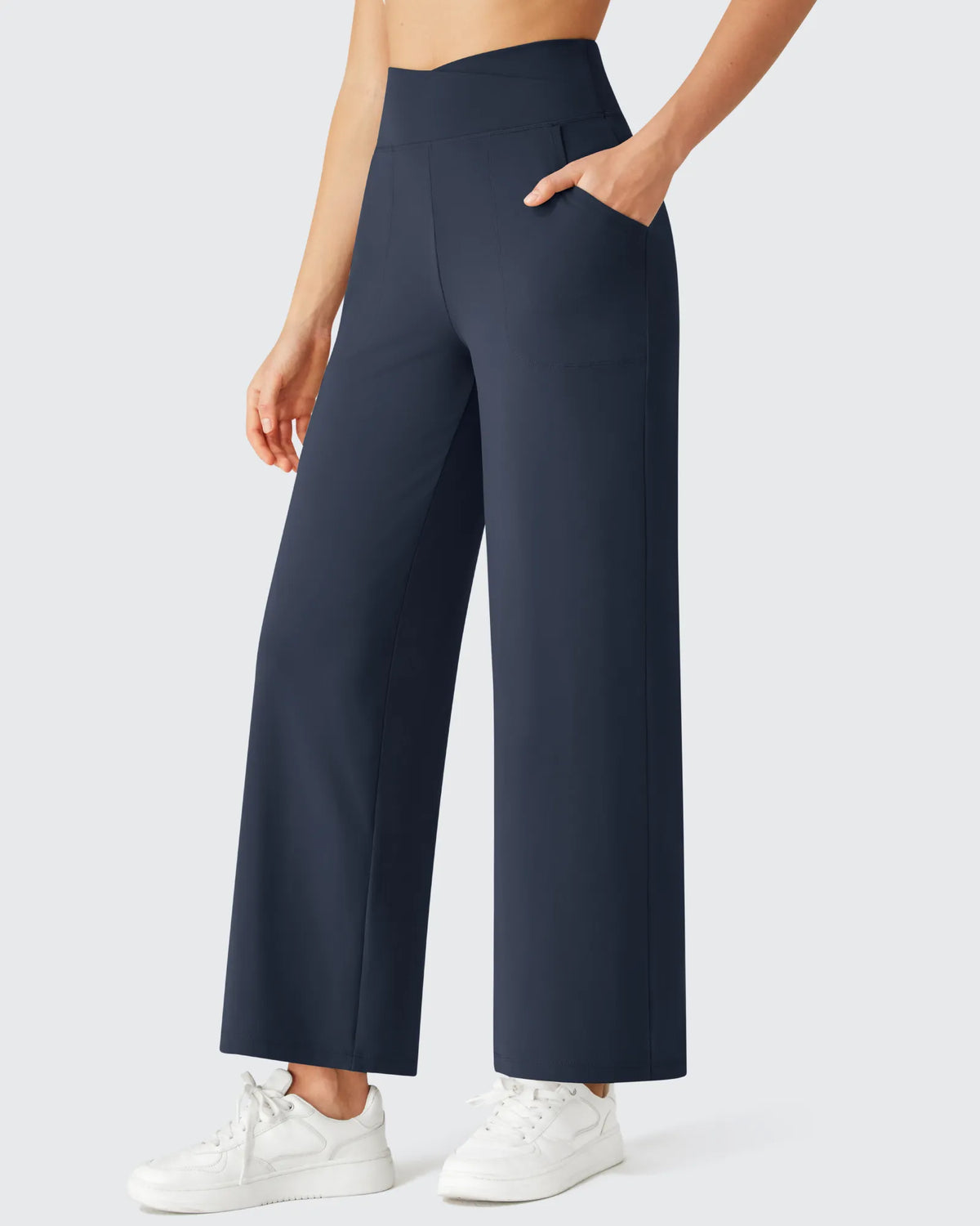 BareFeel High Stretch Ankle Wide Leg Yoga Pants