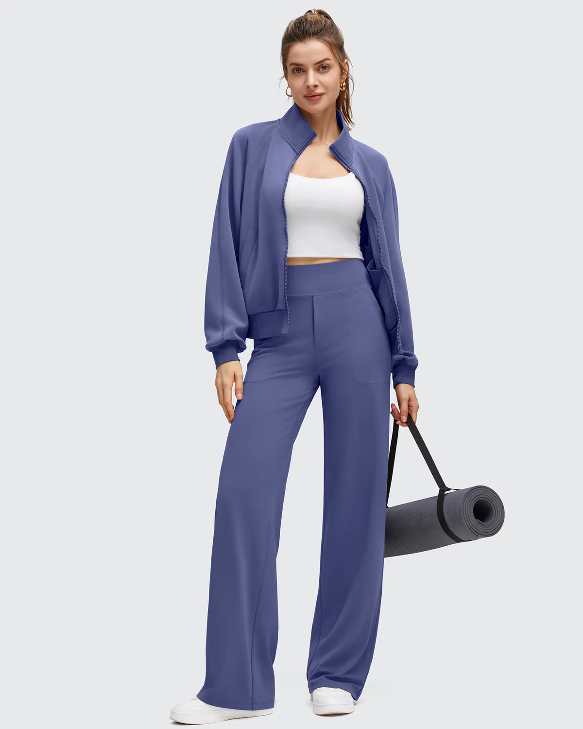 BareFeel High Stretch Wide Leg Yoga Pants