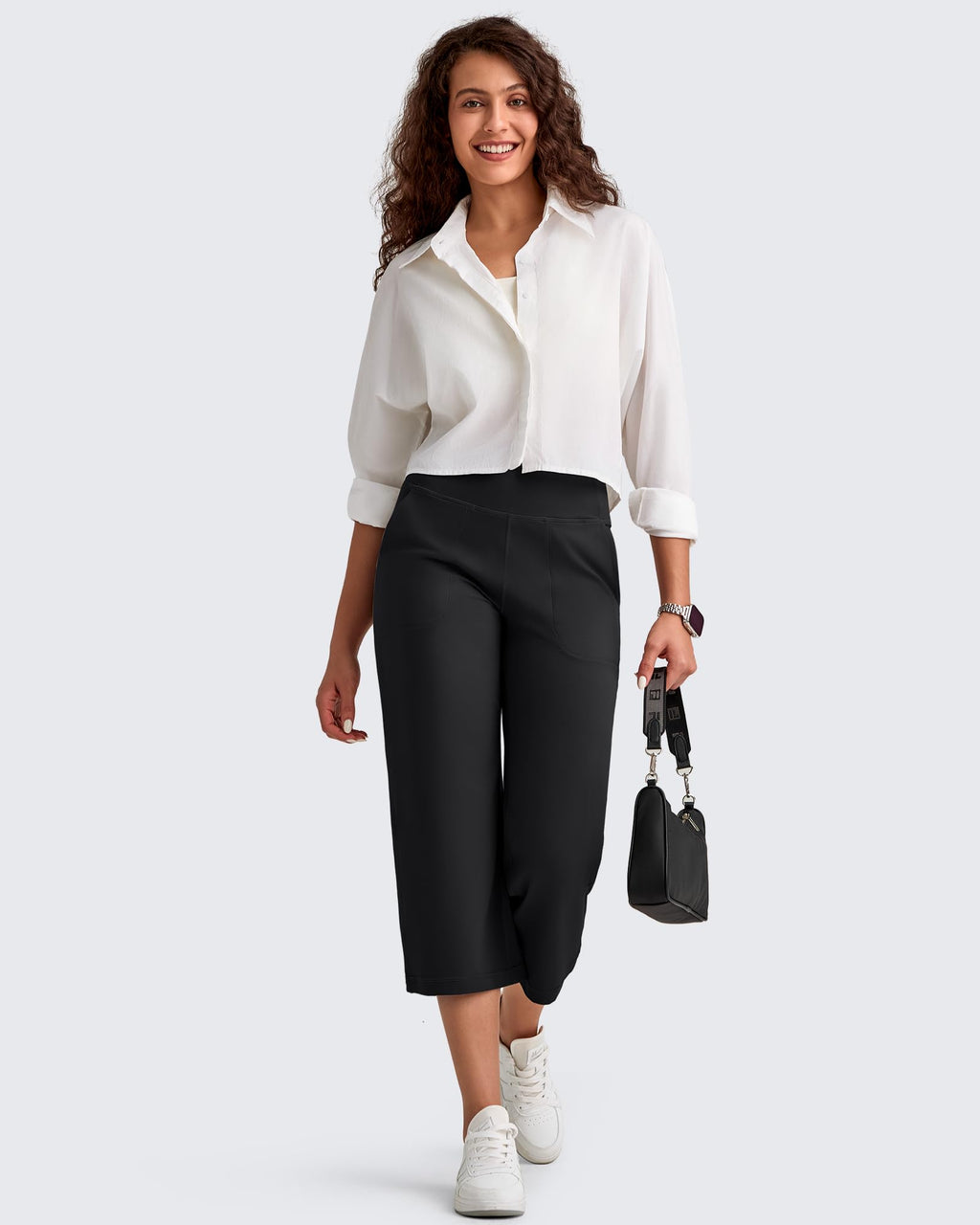 BareFeel High Waist Capri Pants