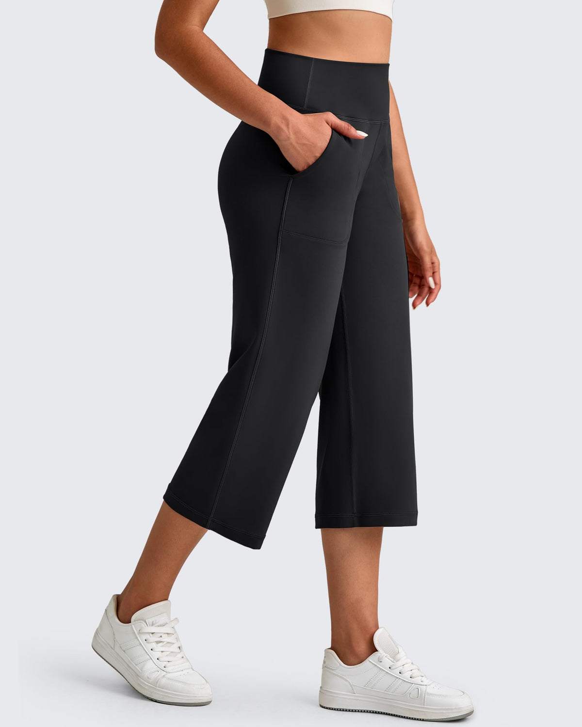 BareFeel High Waist Capri Pants