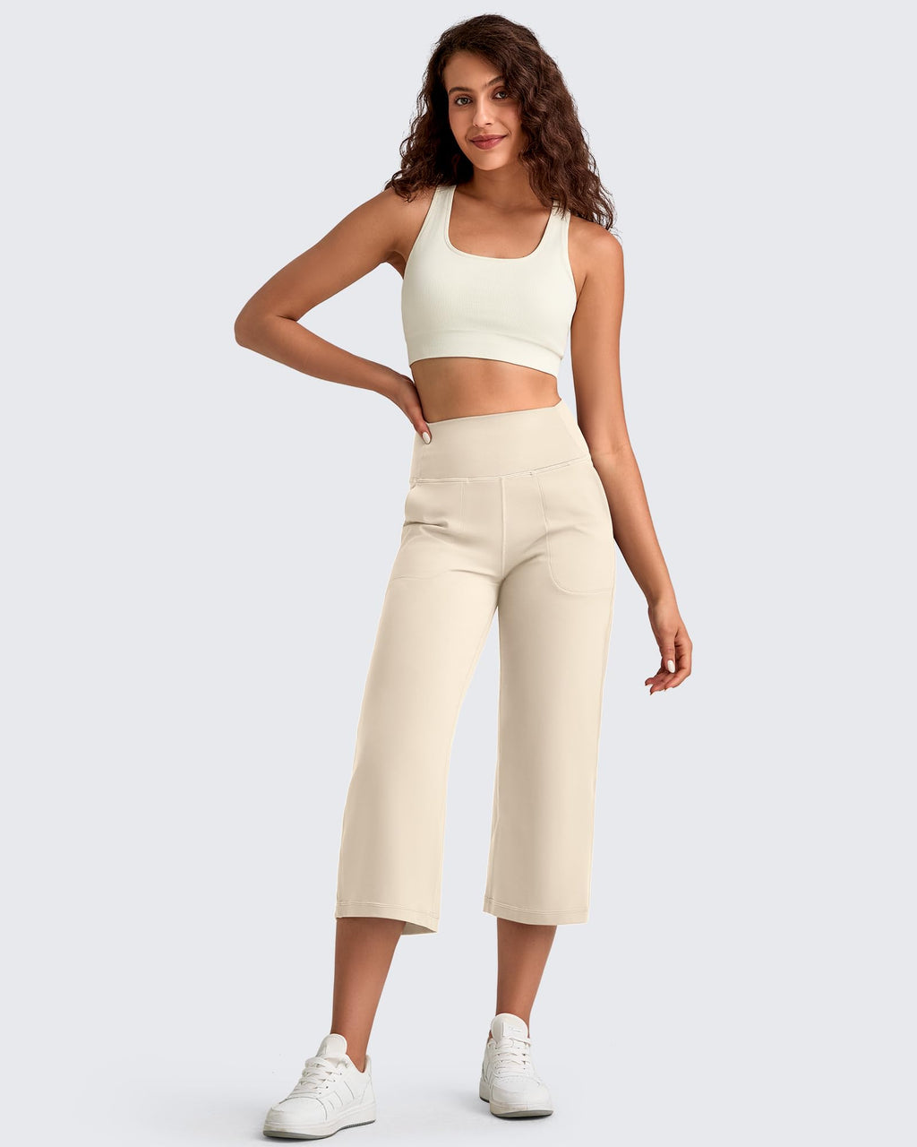 BareFeel High Waist Capri Pants