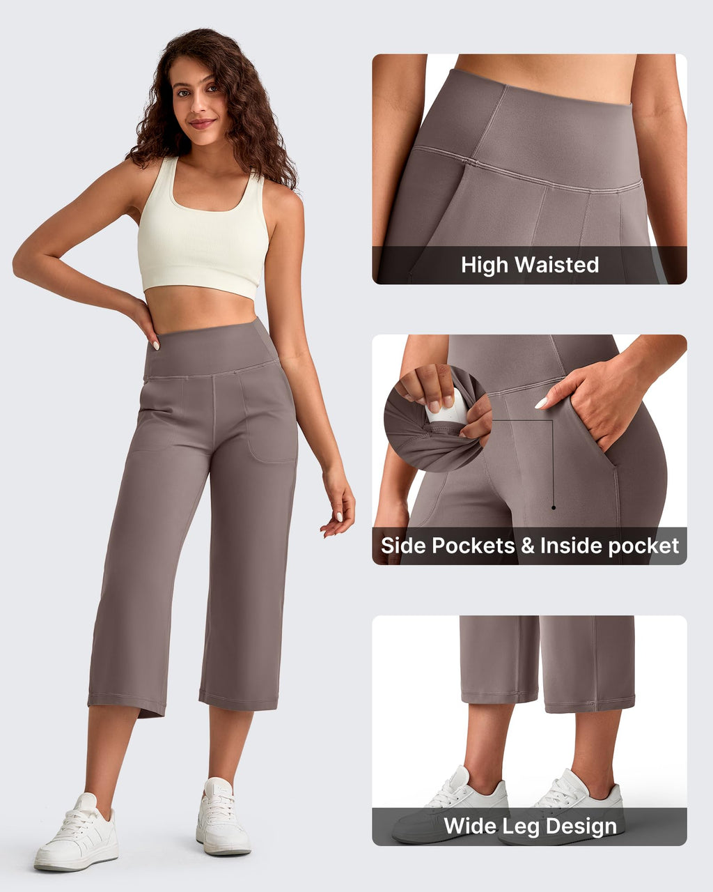 BareFeel High Waist Capri Pants