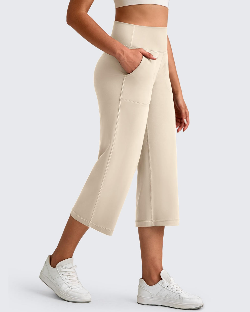 BareFeel High Waist Capri Pants