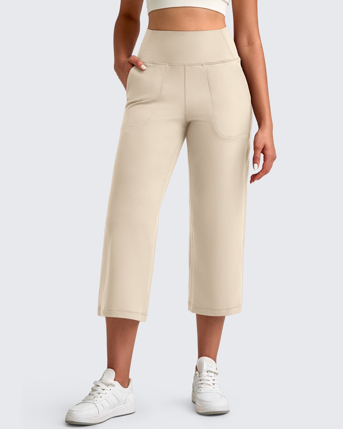 BareFeel High Waist Capri Pants