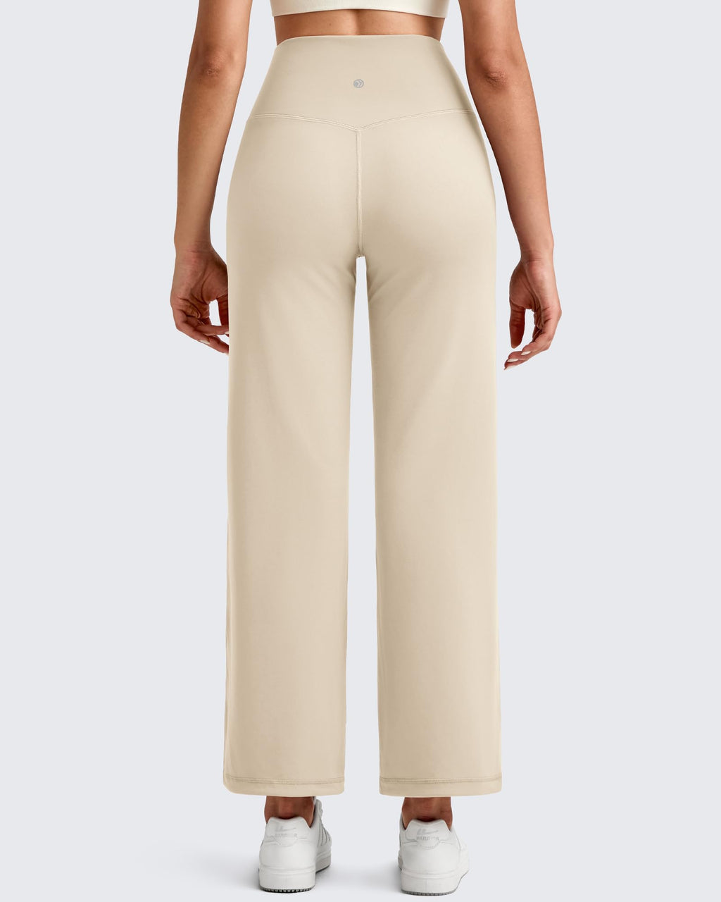 BareFeel High Waist Wide Leg Ankle Length Pants