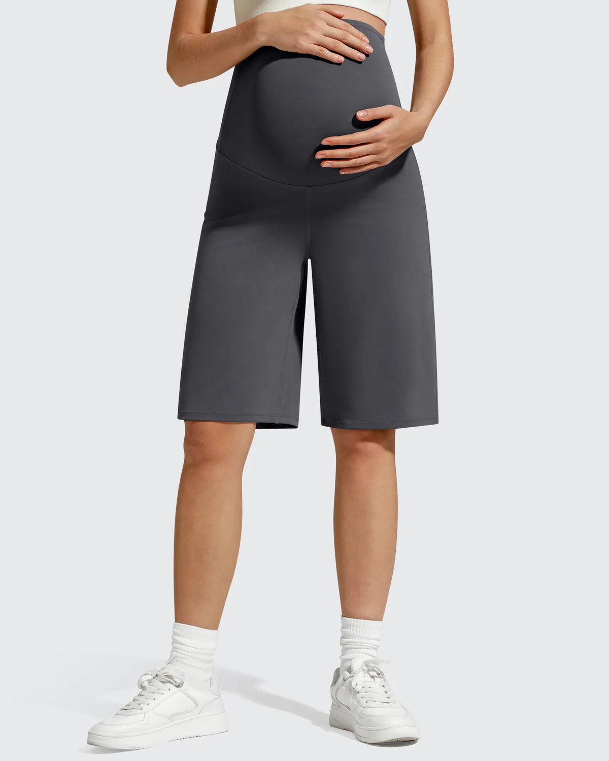 BareFeel Maternity Bermuda Wide Leg Shorts