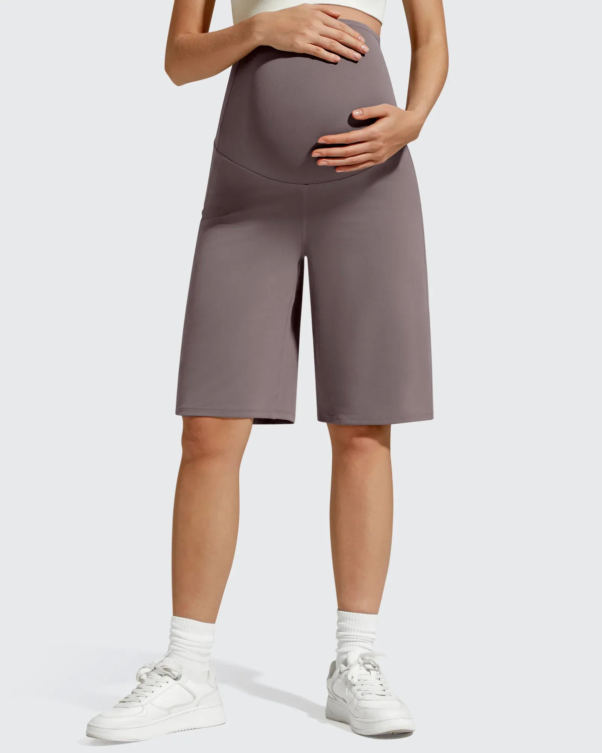 BareFeel Maternity Bermuda Wide Leg Shorts