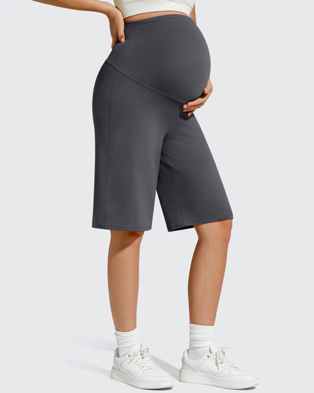 BareFeel Maternity Bermuda Wide Leg Shorts