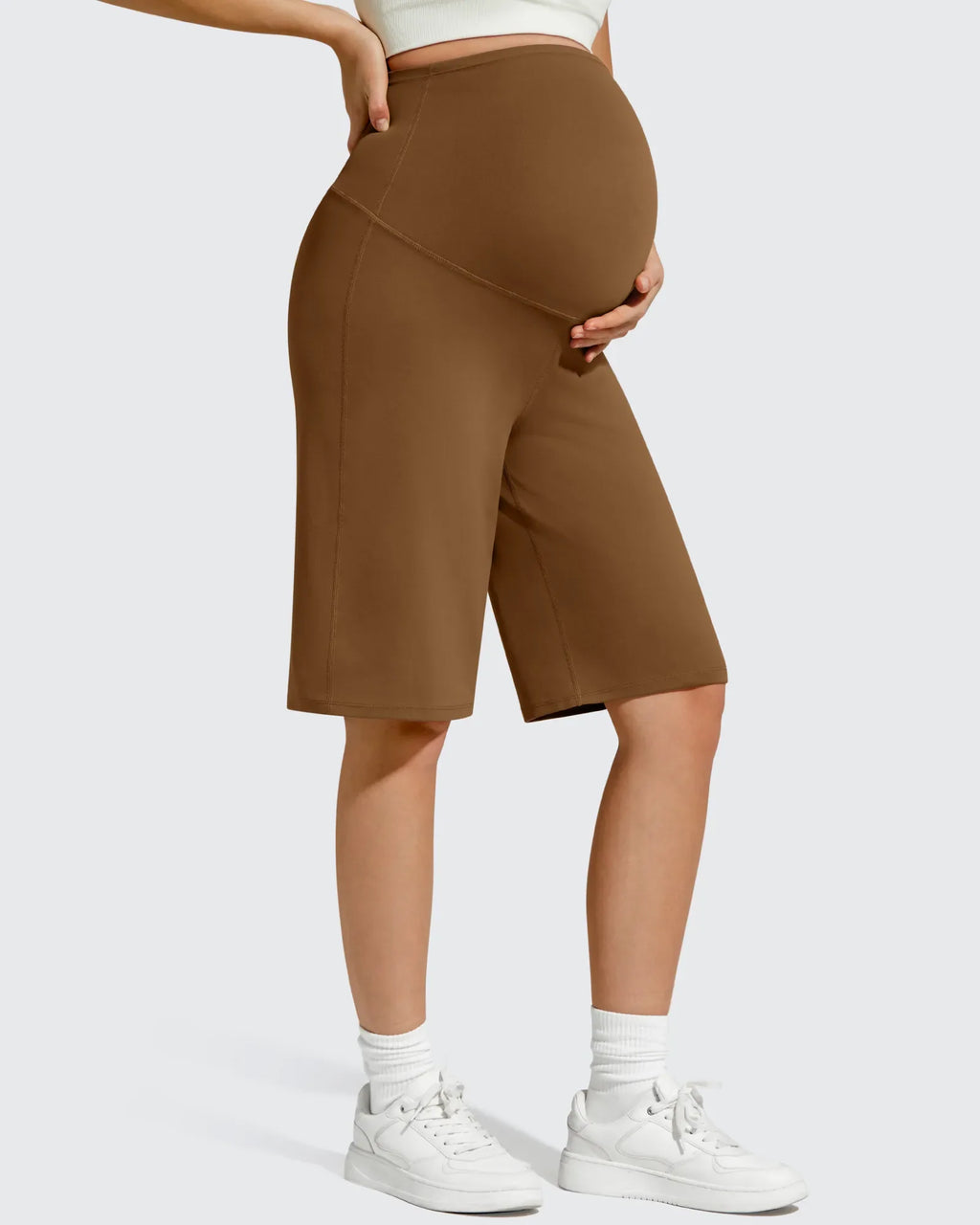 BareFeel Maternity Bermuda Wide Leg Shorts