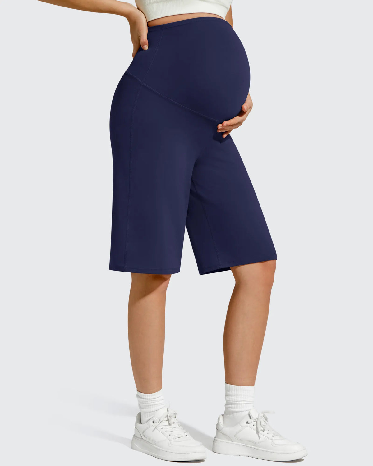 BareFeel Maternity Bermuda Wide Leg Shorts