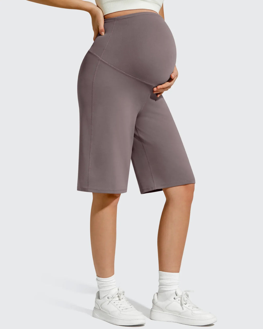 BareFeel Maternity Bermuda Wide Leg Shorts