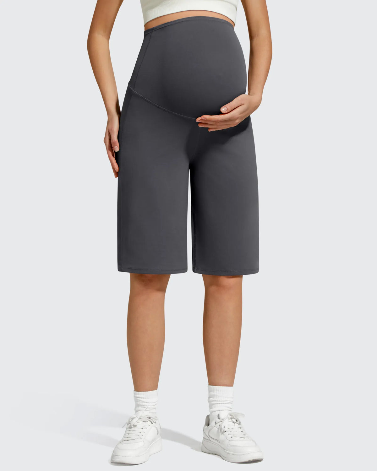 BareFeel Maternity Bermuda Wide Leg Shorts