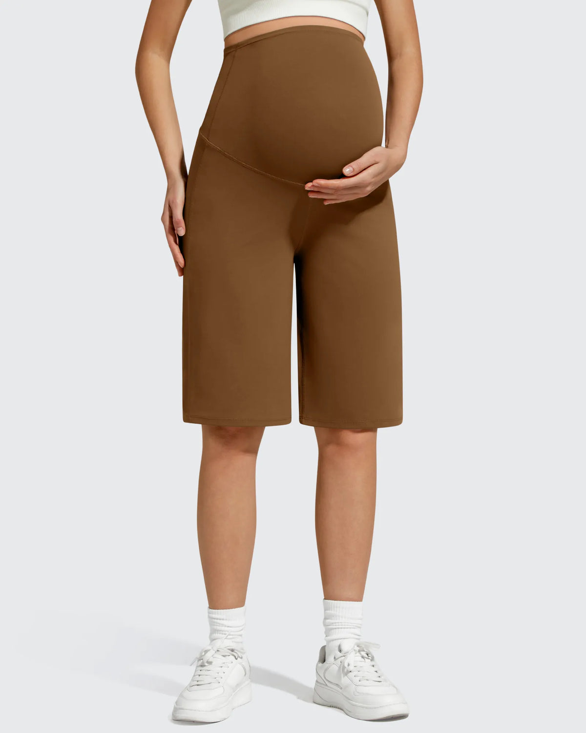 BareFeel Maternity Bermuda Wide Leg Shorts
