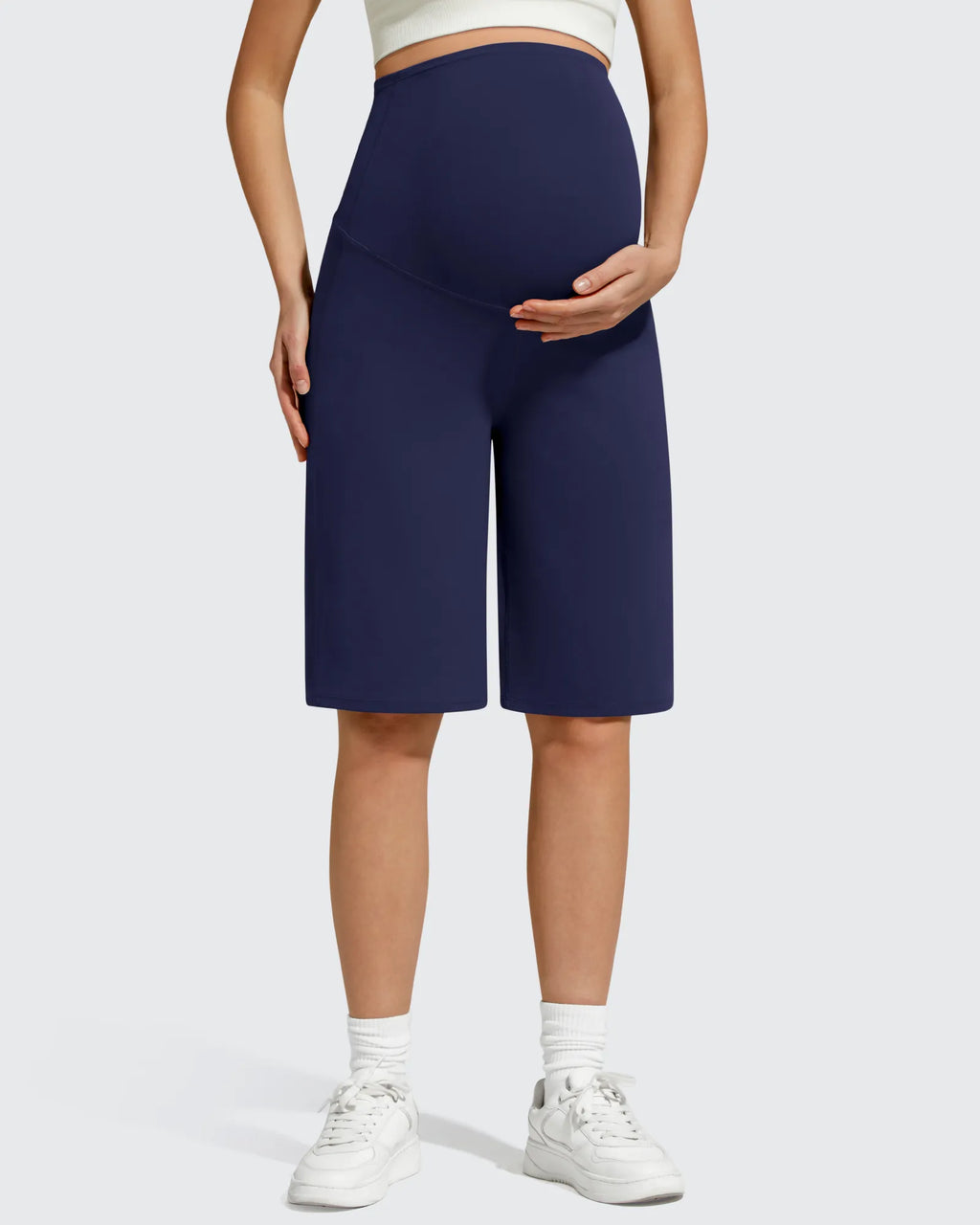 BareFeel Maternity Bermuda Wide Leg Shorts