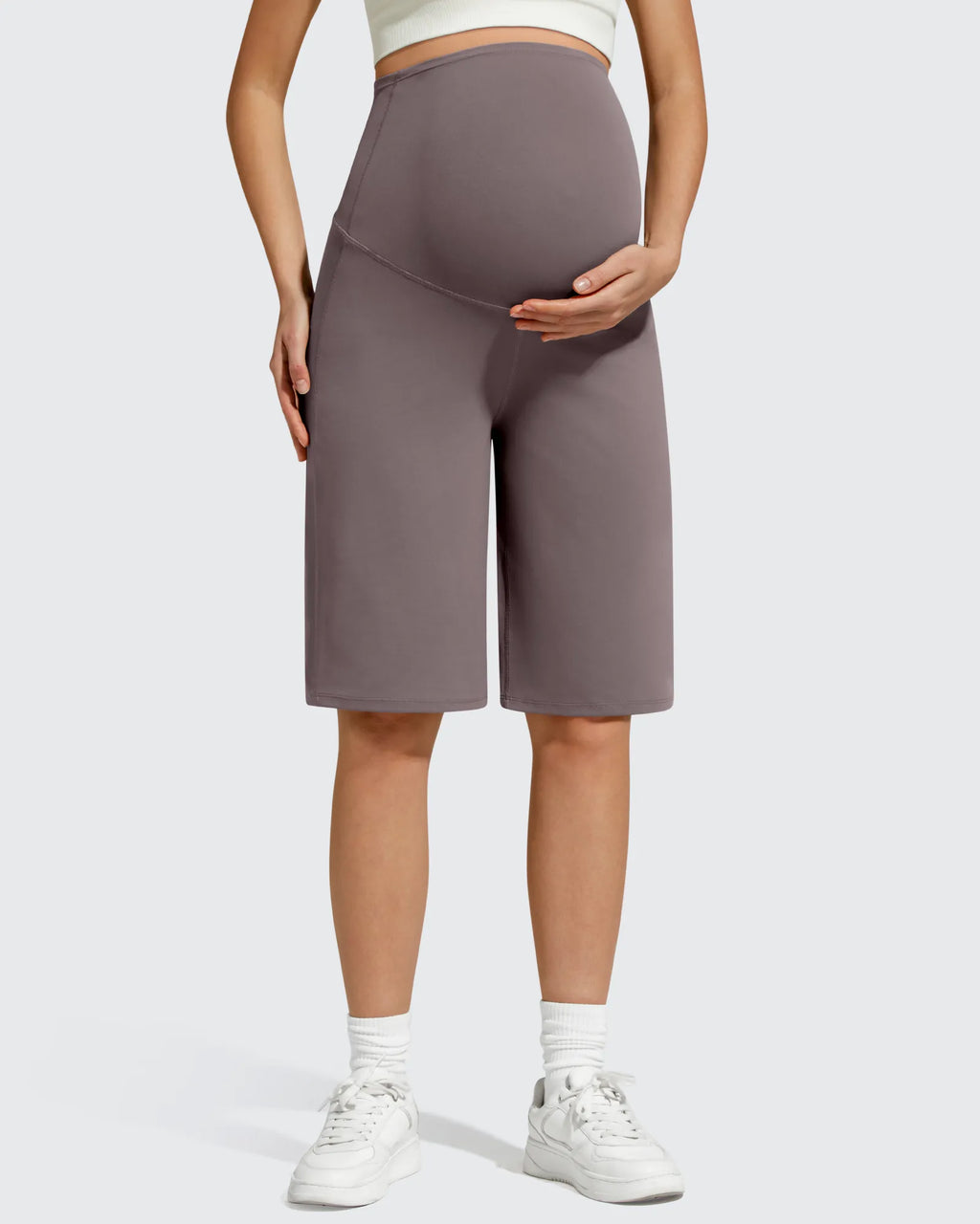 BareFeel Maternity Bermuda Wide Leg Shorts