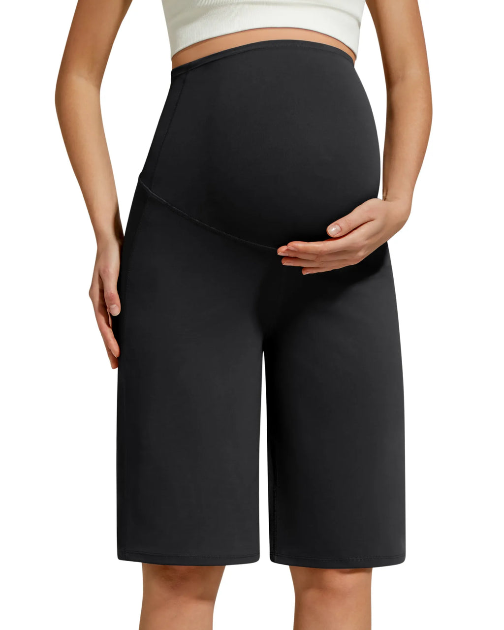BareFeel Maternity Bermuda Wide Leg Shorts