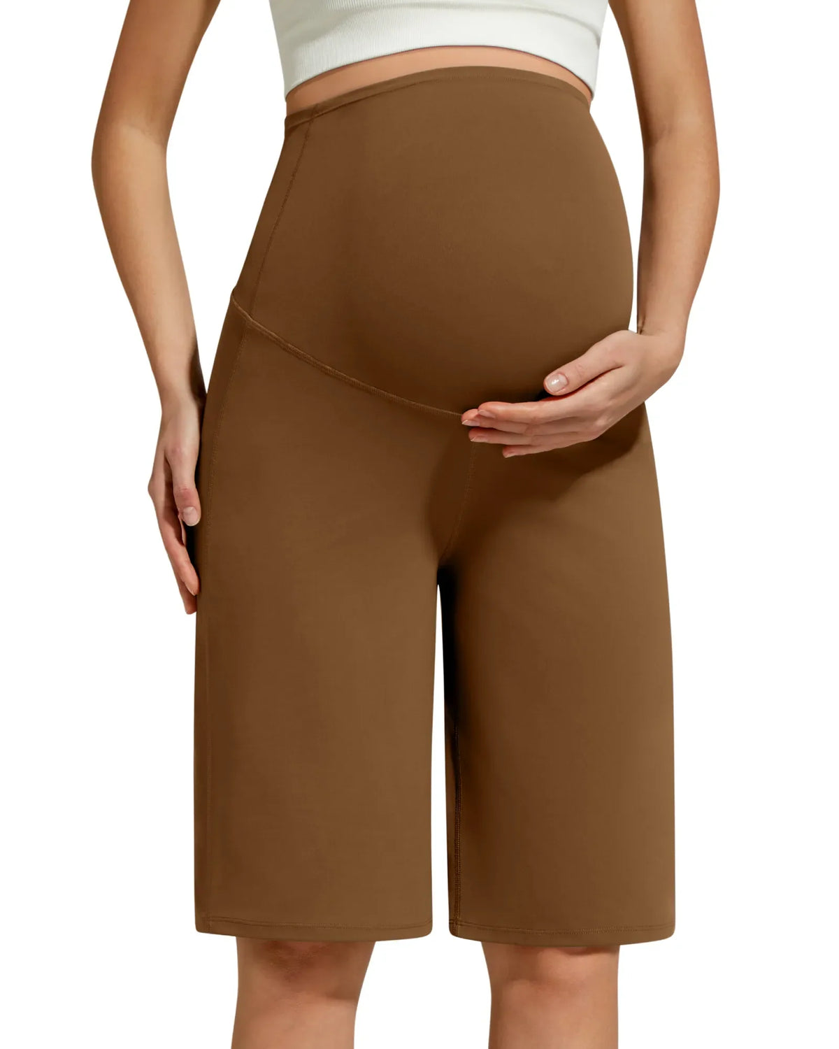 BareFeel Maternity Bermuda Wide Leg Shorts