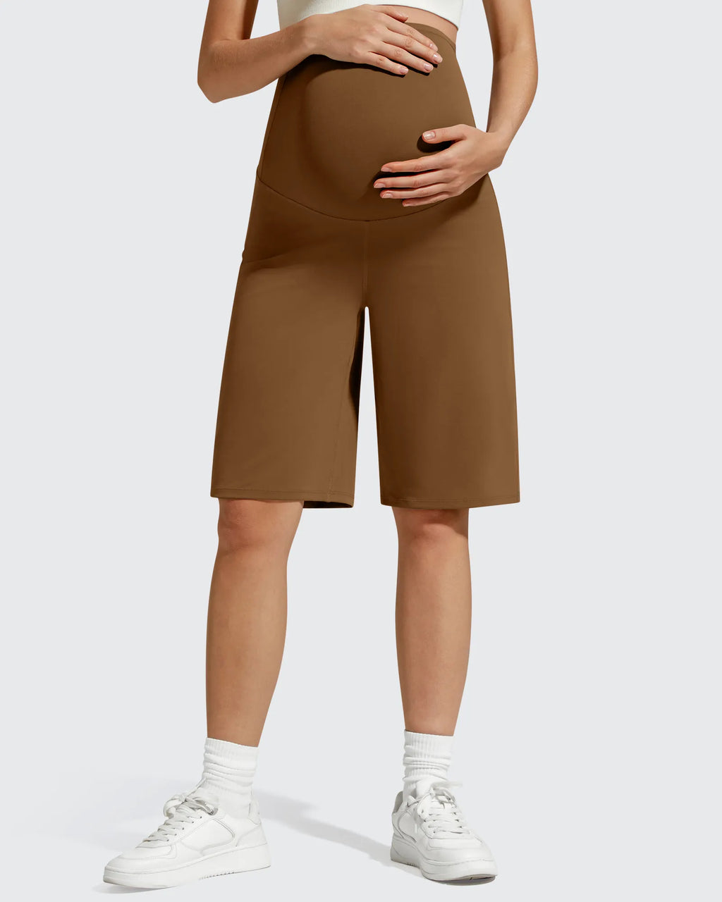 BareFeel Maternity Bermuda Wide Leg Shorts