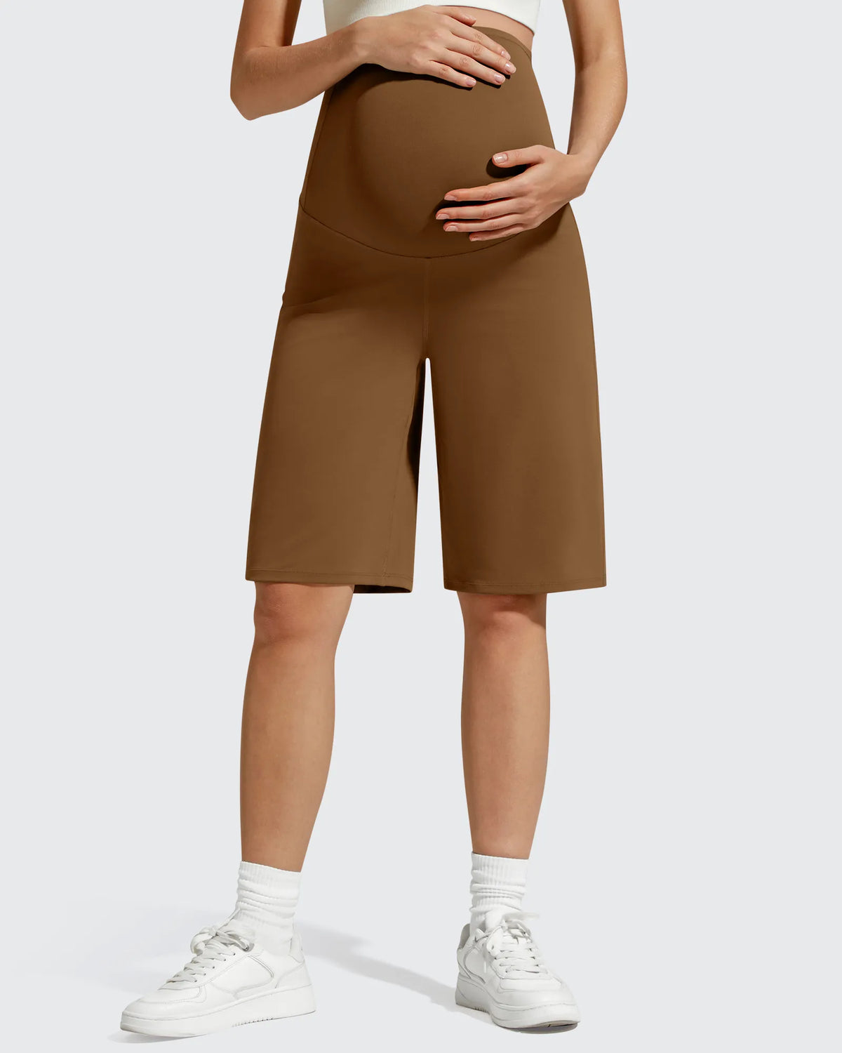 BareFeel Maternity Bermuda Wide Leg Shorts