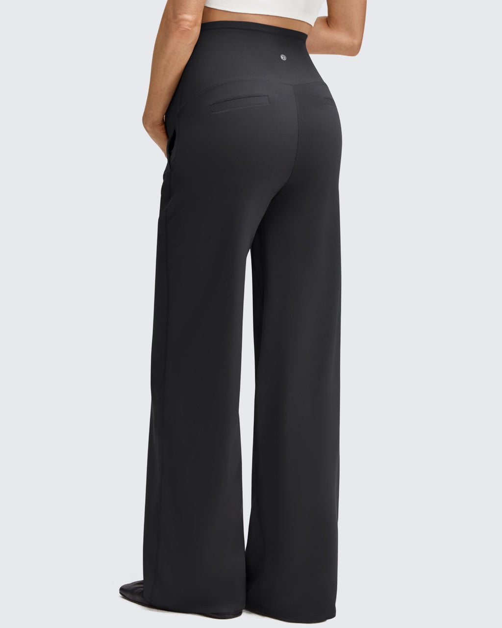 BareFeel Maternity Casual Pockets Wide-Leg Pants