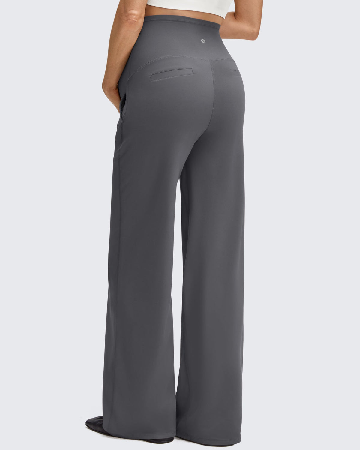 BareFeel Maternity Casual Pockets Wide-Leg Pants