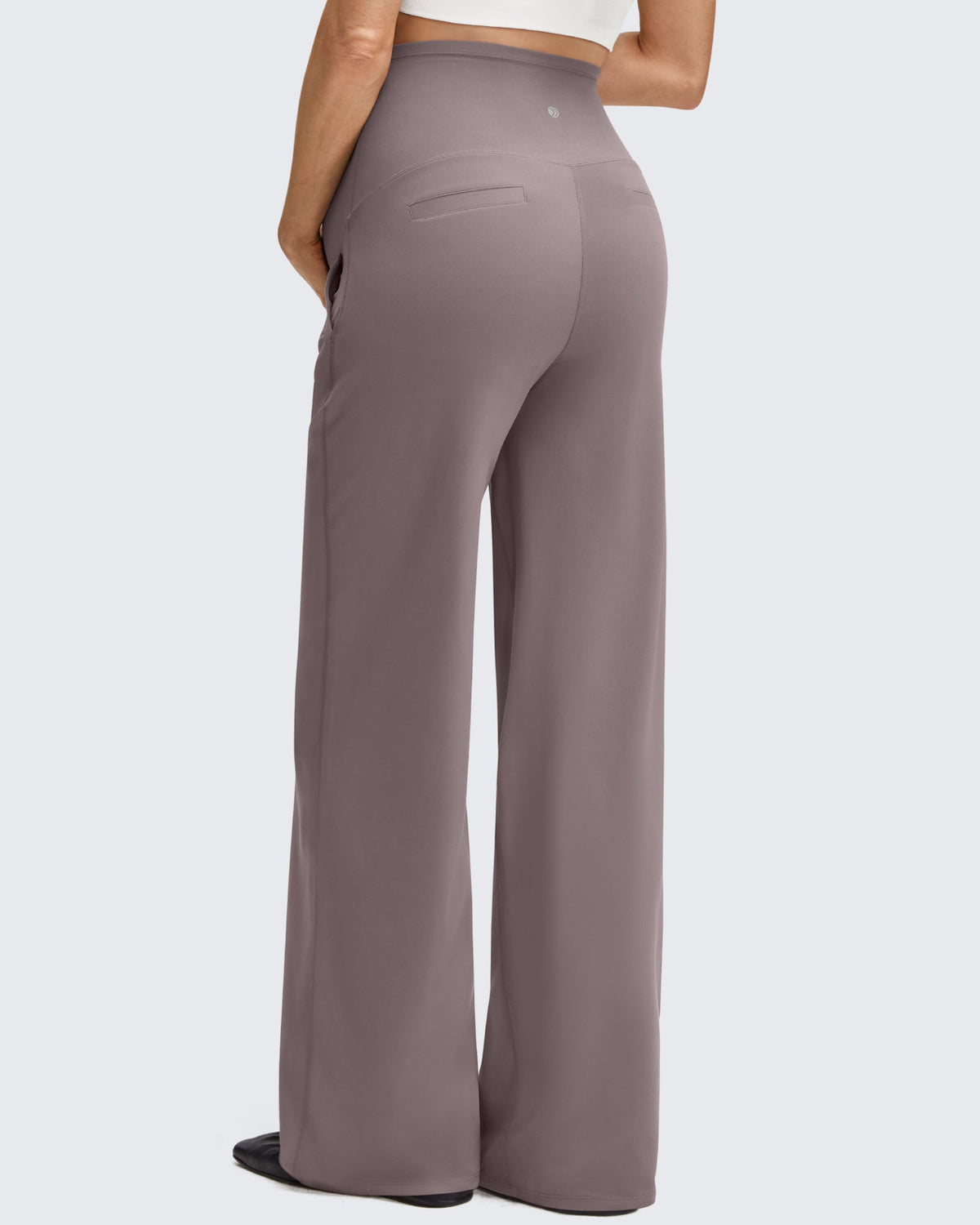 BareFeel Maternity Casual Pockets Wide-Leg Pants