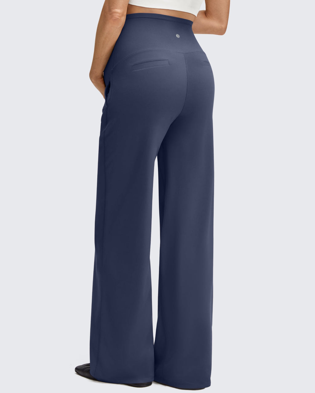 BareFeel Maternity Casual Pockets Wide-Leg Pants