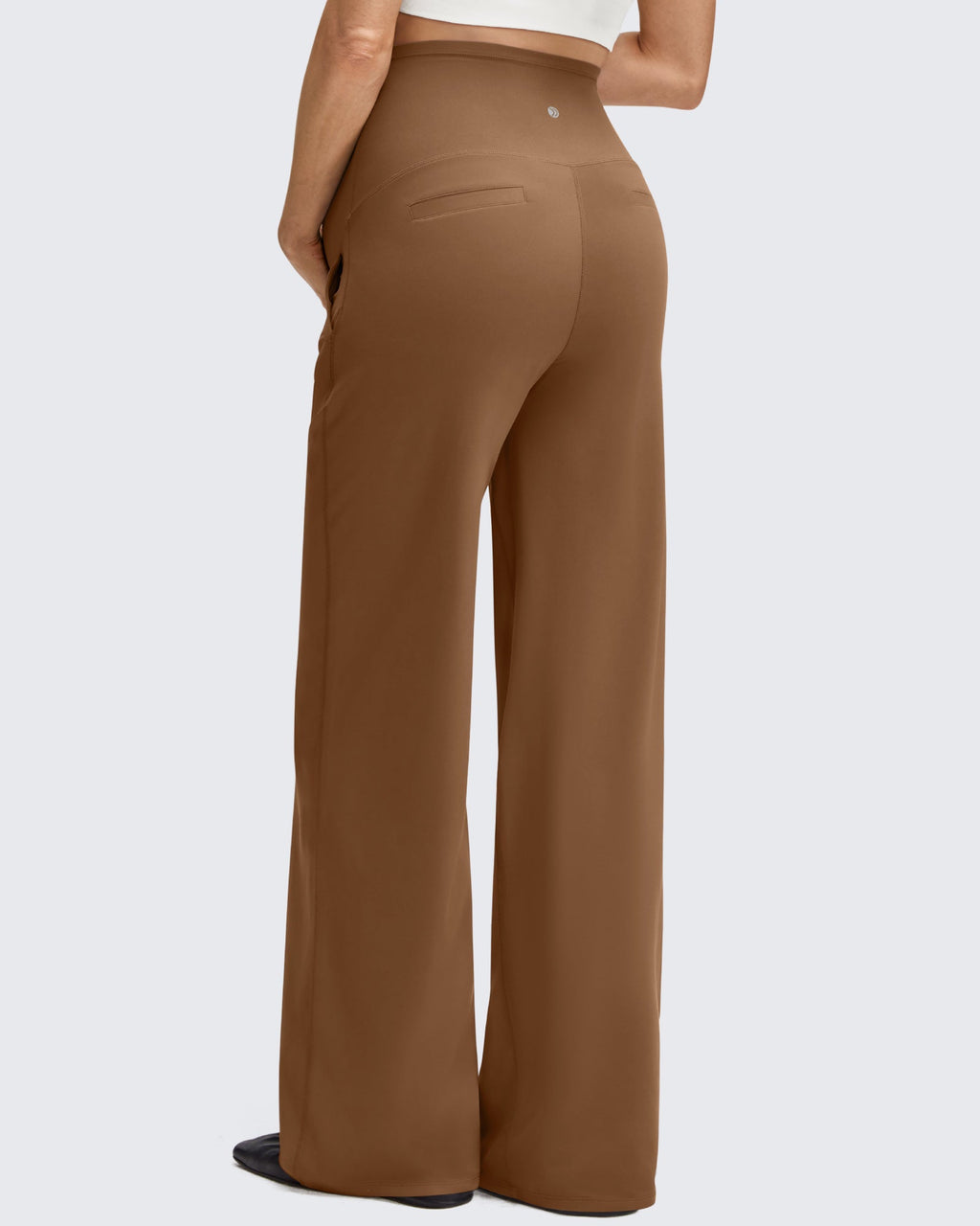 BareFeel Maternity Casual Pockets Wide-Leg Pants