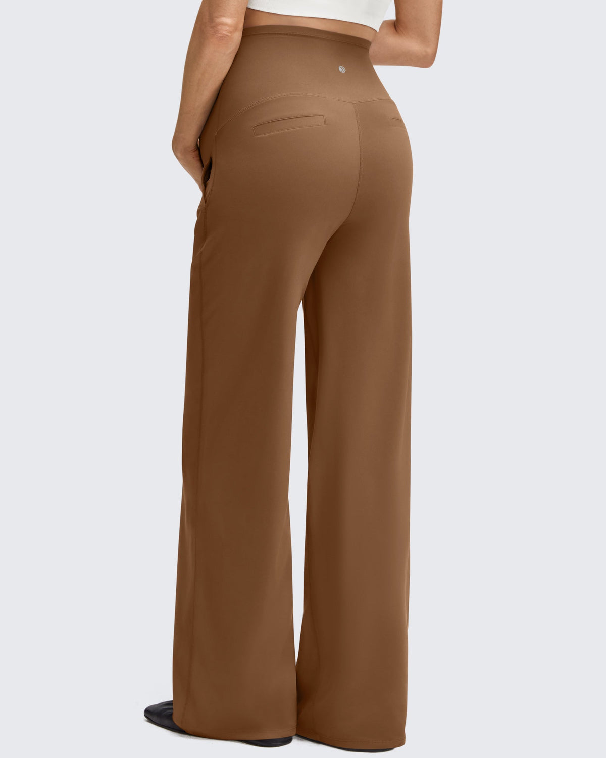 BareFeel Maternity Casual Pockets Wide-Leg Pants