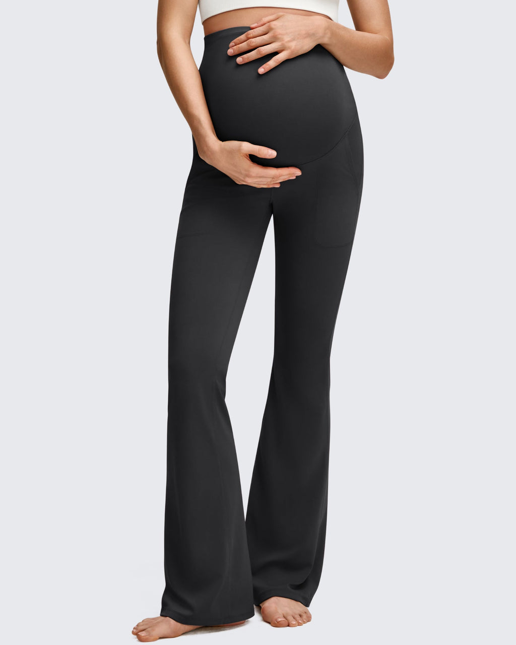 BareFeel Maternity Pockets Dress Flare Leggings